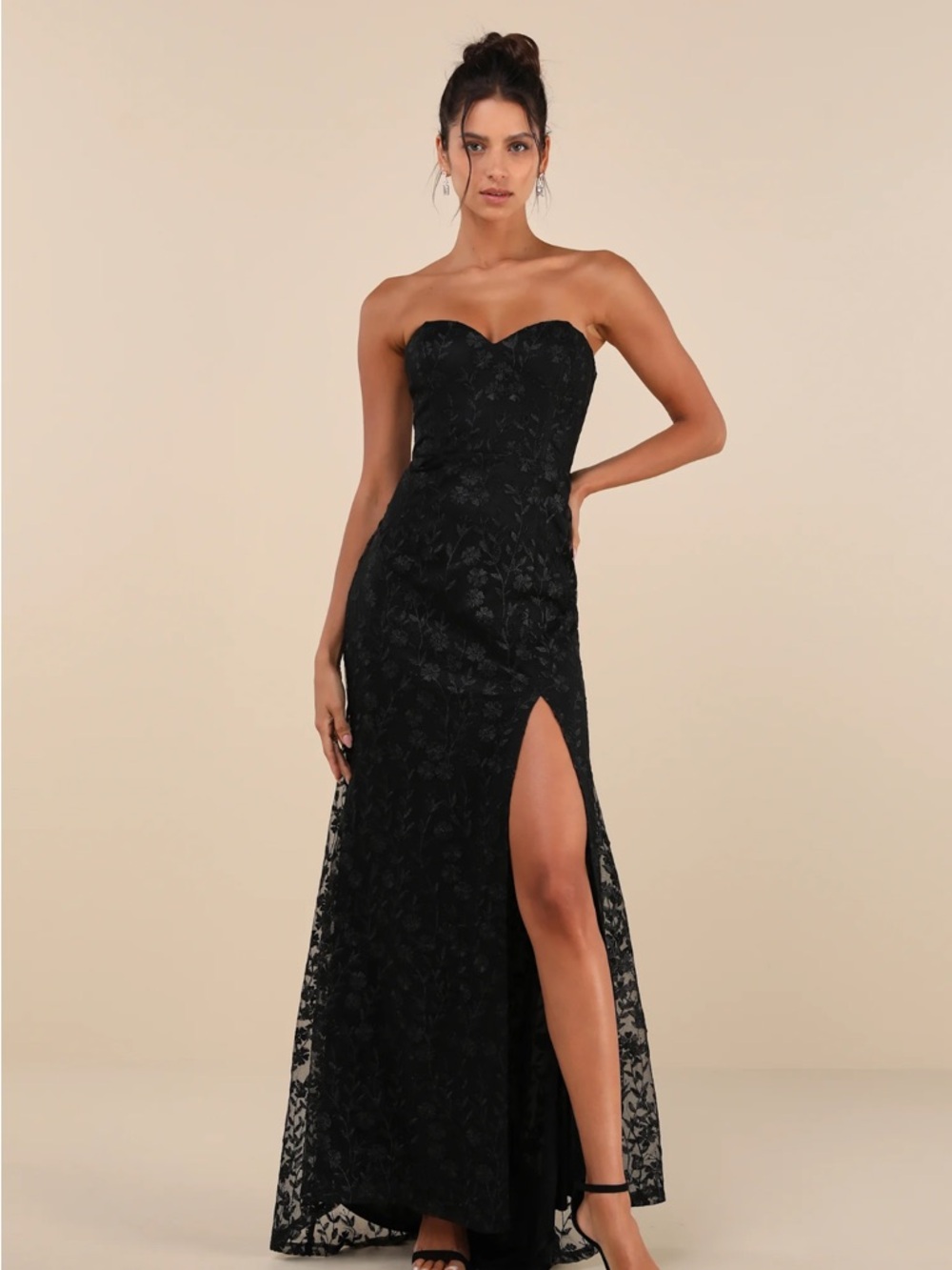 Lulus Romantic Beauty Floral Embroidered Dress - Smal